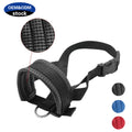Wholesale Custom Adjustable Nylon Dog Muzzles Comfortable Breathable Pet Muzzles Prevent Dogs From Biting Barking and Chewing
