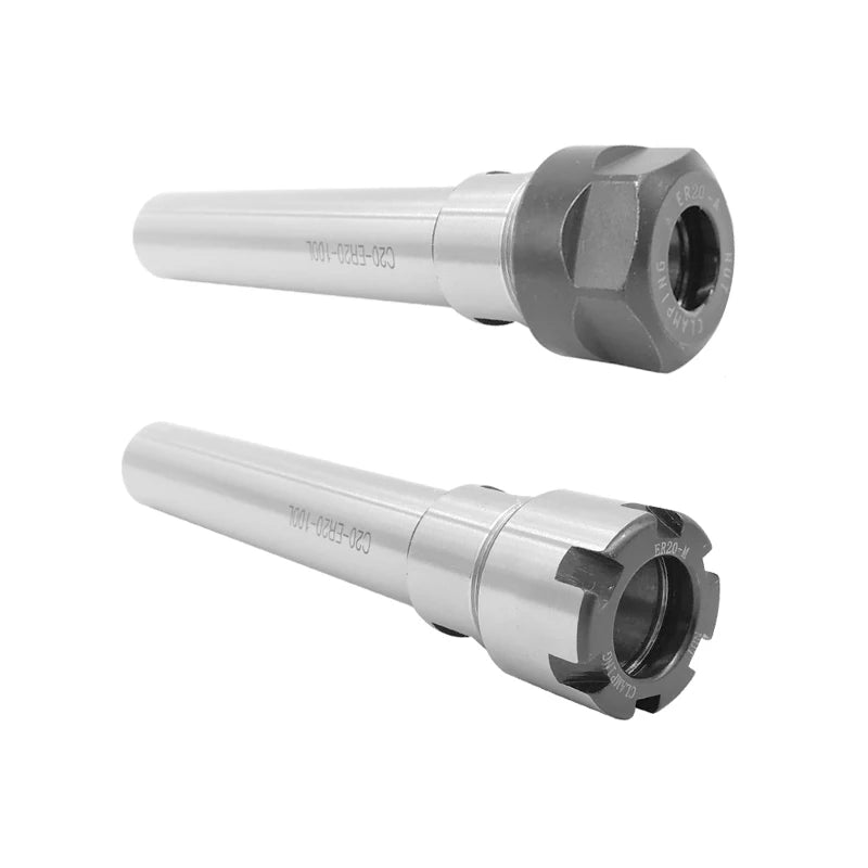 C20 ER20A 100L 150L A/M a Type Nut M Types Nut Collet Chuck 100 Length Collet Chuck Holder CNC Extension Rod Straight Shank