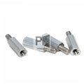 OEM M2 M2.5 M3 M4 M5 M6 Spacer PCB Motherboard Hollow Pillars Aluminum Standoff Sliver Male to Female Aluminum Hex Standoff