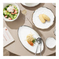 Wholesale 60pcs Ceramic Plate and Bowl Set High Grade Ceramics Dinner Plates Bowls Luxury Dinnerware Sets for 12 People User