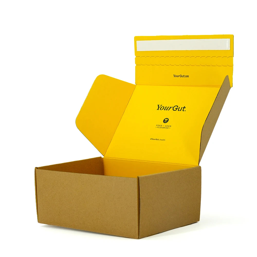 Custom Corrugated Envelope Cardboard Book Cover Self Sealing Zipper Mailing Box Book Mailer Boxes