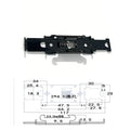 Miniature Solid State Relay With Low Power Contact Load Standard Guide Rail Card for Protective Switching Mounts on DIN Rail