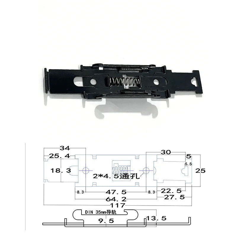 Miniature Solid State Relay With Low Power Contact Load Standard Guide Rail Card for Protective Switching Mounts on DIN Rail