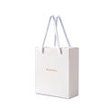 Wholesale Custom Printed Recyclable Luxury Handbag Reusable Paper Bag with Ribbon for Clothing Candle Craft Gift Bags