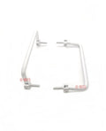 Aluminum Material Low Flat Folding Handle with Damping Folding Handle External Thread Aluminum Handle