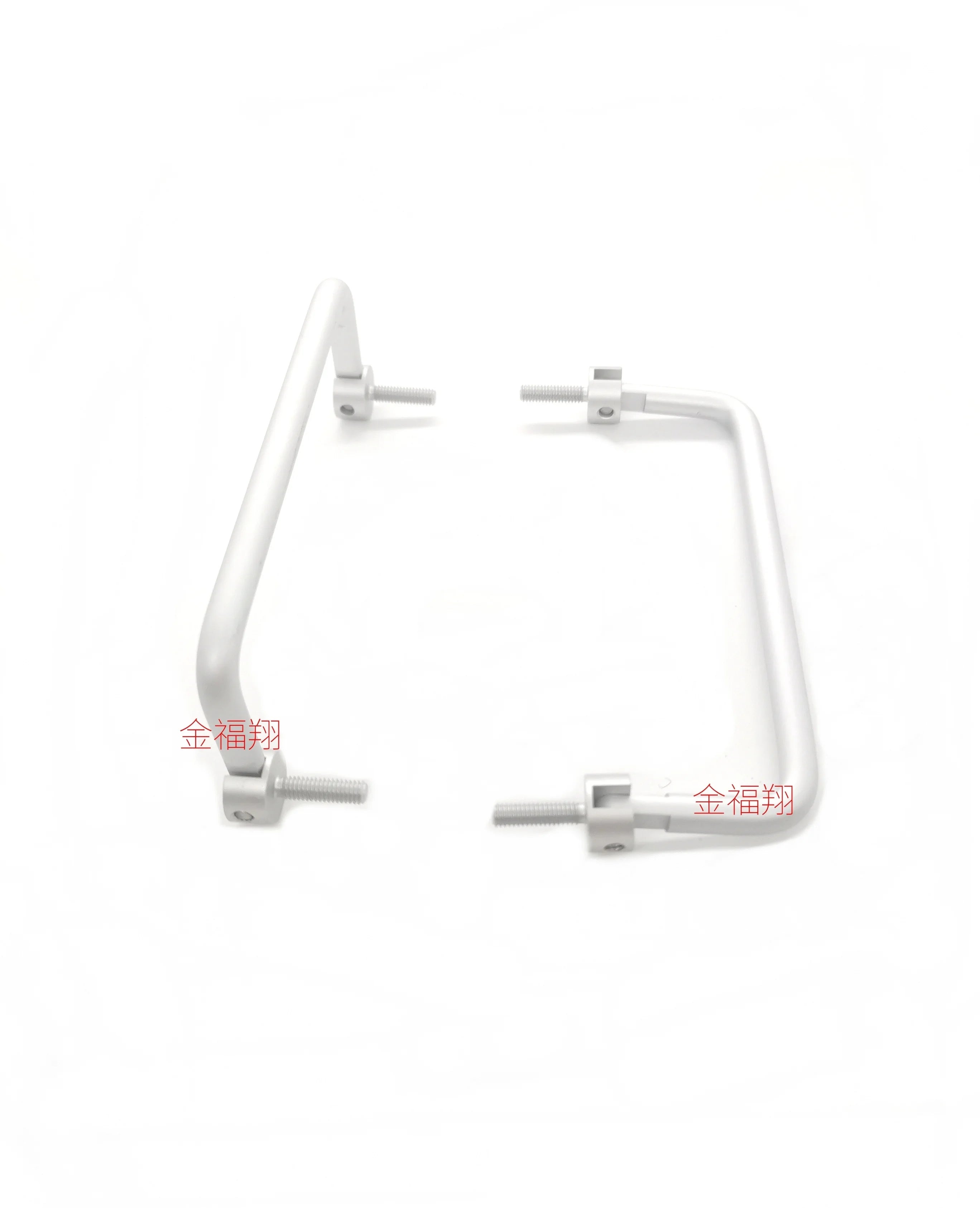 Aluminum Material Low Flat Folding Handle with Damping Folding Handle External Thread Aluminum Handle