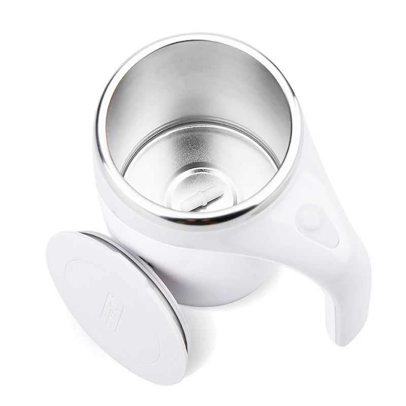 Batteries Type Stainless Steel Lazy Automatic Self Stirring Magnetic Mug Auto Mixing Coffee Cup for Protein Powder