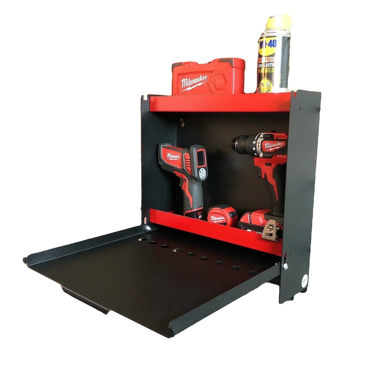 Workshop Storage Cabinet Unit Drill Driver Hand Tools Van Organizer Equipment