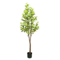 Factory Direct Sale 180CM 6FT Faux Flower Tree Evergreen Artificial Osmanthus Fragrans Sweet Olive Tree for Home Office Decor
