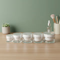 Wholesale BORUI Cosmetic Cream Jar Hot Sale 50g High End Clear Empty Acrylic Plastic Emballage Cosmetic Acrylic Bottle