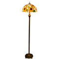 American Rural Sunflower Creative Retro Living Room Dining Room Bedroom bar Decoration Chandelier Office Meeting Room Floor Lamp