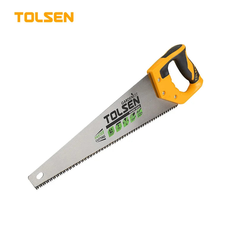TOLSEN 31070 Wood Woodworking Pruning Hand Saw With Teeth Protector