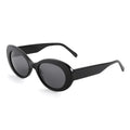 2024 Best Sellers Luxury Oval Sunglasses UV400 Lenses Retro Brand Design Fashionable Women's Acetate Sun Glasses White Red