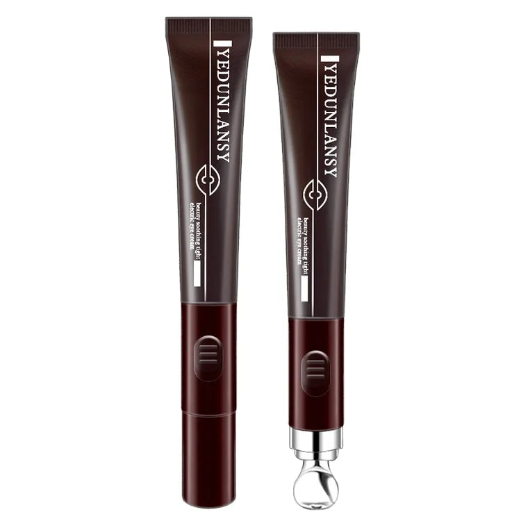 Cosmetic Laminated Squeeze Tube Aluminum Plastic ABL Container Packaging Eye Cream Tube With Electric Vibrating Roller Ball
