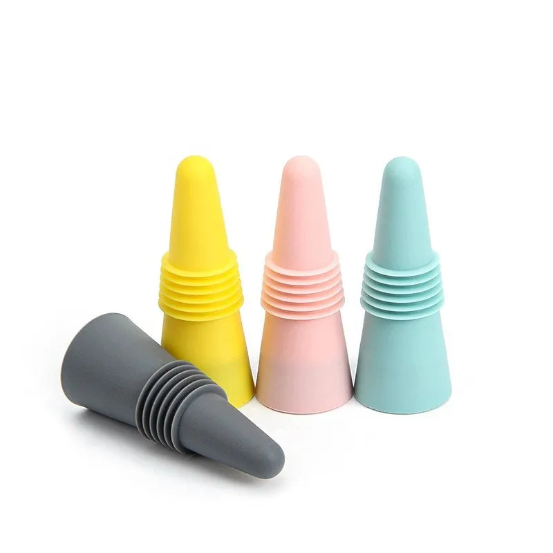 Customizable Cork Wine Stopper Zinc Alloy and Silicone Leak Proof Bar Wedding Favors Personalized Beer Cap Shooter