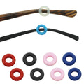 Colorful Silicone Anti-Slip Ring Glasses Accessory Eyewear Foot Cover Ear Hook Ear Pin Candy Colors Paper Anti-Sliding Design