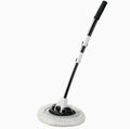 Car Cleaning Brush Car Wash Brush with 15 Degree Curved Telescoping Long Handle Chenille Cleaning Mop