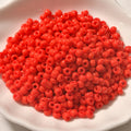 Ready to Ship China Colorful2mm 3mm 4mm Glass Seed Beads Opaque  Solid Color Glass Beads for Diy Jewelry Making