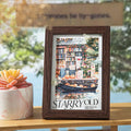 1Roll Journey Street Scene Series Large Size Landscaping Tape Handbook European Vintage Priming Collage