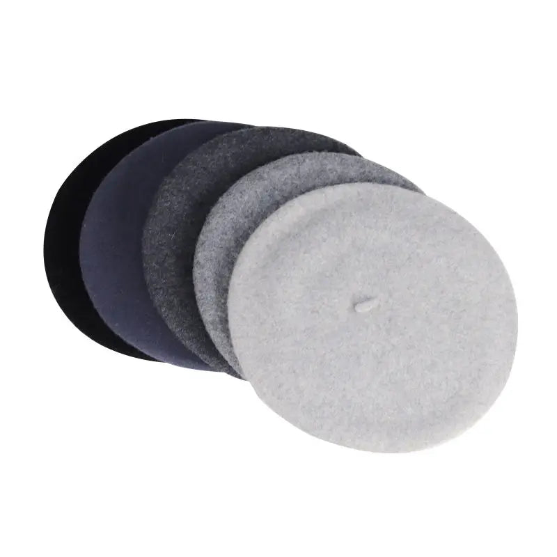 High Quality Elegant French Wool Beret Cap Warm Winter Travel Outdoor Casual Use for Daily Party Scene
