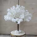 S717 Wedding Event Decoration Small Flower Fake Plastic Tree Artificial Cherry Blossoms Trees for Indoor Wedding Table Decora