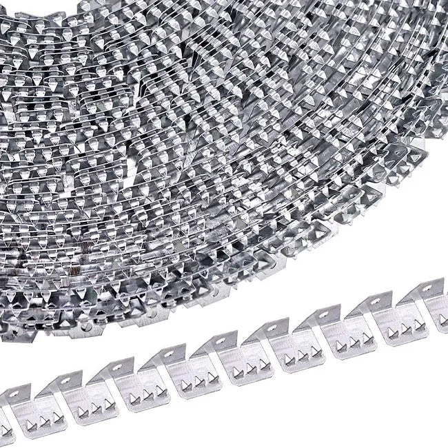22.073 WELLTOP Iron Metal Tack Strip Furniture Hardware Sofa Bed Parts Flexible Curve Upholstery for Kitchen Use