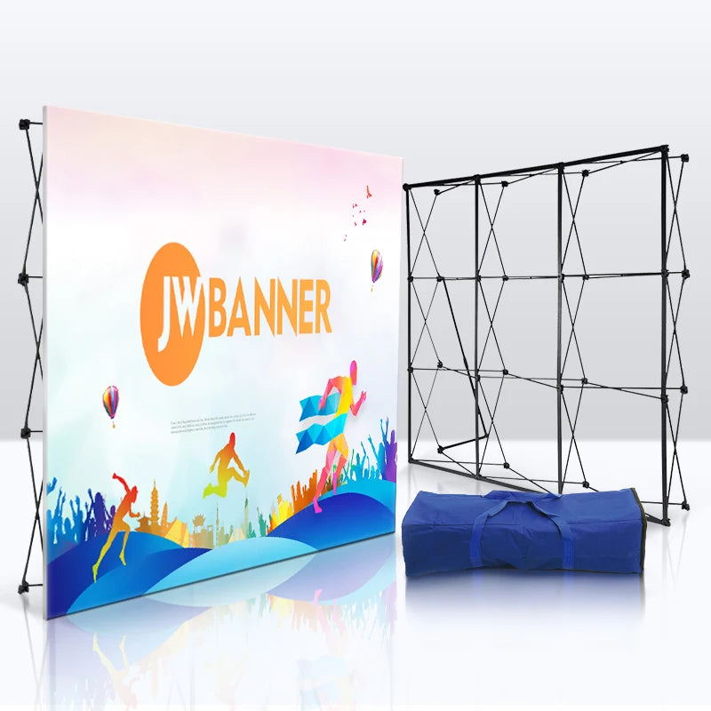 Advertising Portable Pop up Wall Banner Stand Exhibition Display Pull up Banner Printing Trade Show Pop up Display