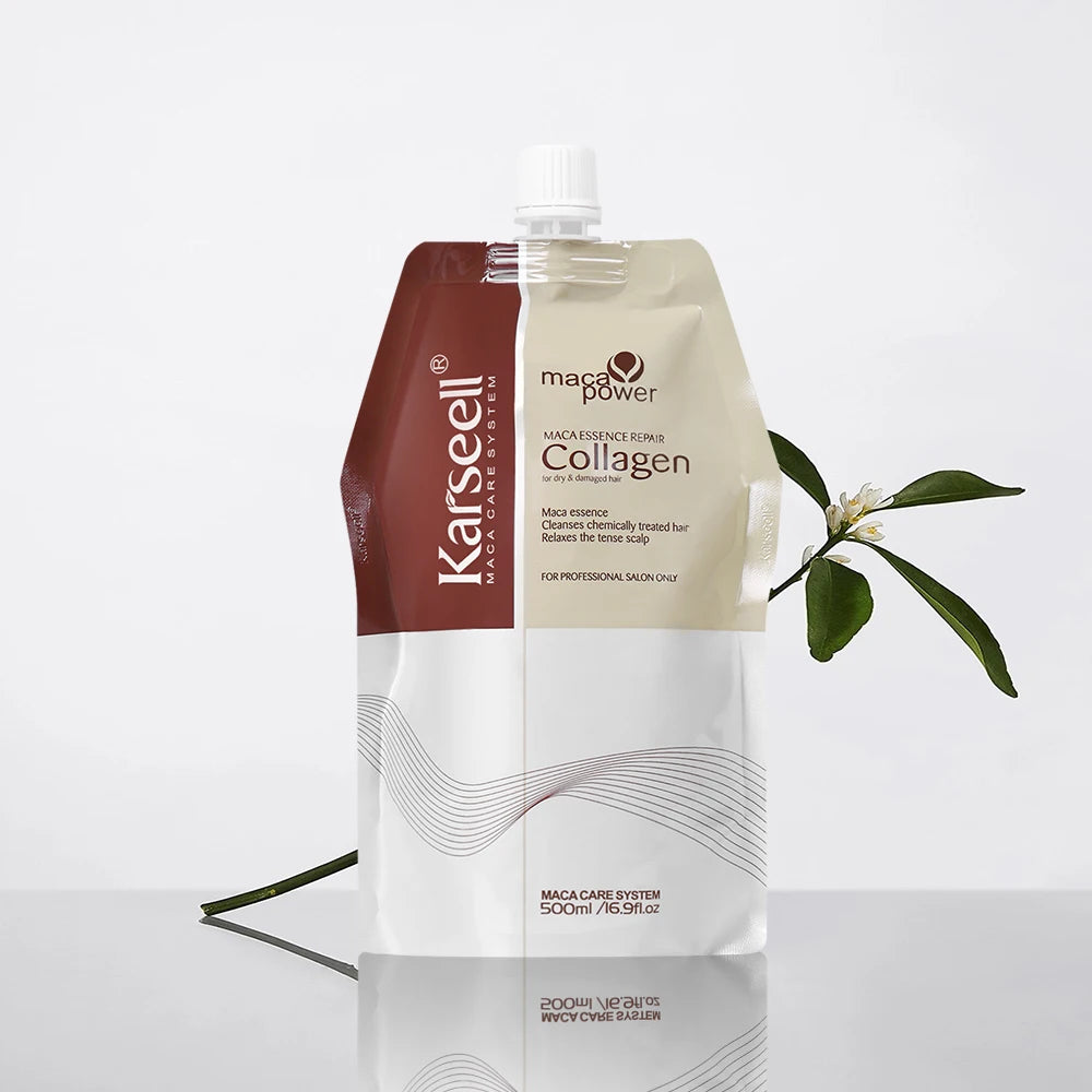 Private Label Moisturizing Collagen Hair Care Keratin Smoothing Repairing Hair Mask Karseell Mascarilla Para El Cabello