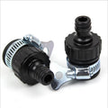 Universal ABS Quick Tap Connector for Car Water Gun DIY Pacifier Faucet Hand Tools Customizable OEM Support Black for Less 16mm