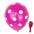 12 Inch Round Latex Acrylic Quick-Dry Anime/Retro/Romance Birthday Wedding Opening Dot Balloons Party Decorations