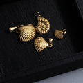 Boho Stainless Steel 18K Gold Plated Shell Charm Pendant Fashion Custom Beach Shell Conch Pendant Party Jewelry