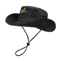 Wholesale Wide Brim Boonie Fishing Hat Embroidery logo Custom Bucket Hat with String
