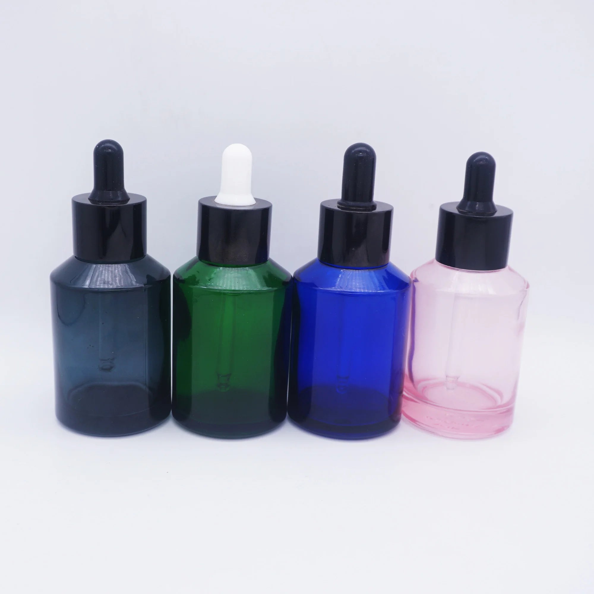 100ml Pink Glass Serum Bottles 30 ml Cosmetic for Essential Oil