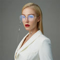 VIFF HM19323 High Quality Round Frame Women Glasses