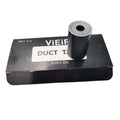 Mini Roll Cloth Duct Tape Black/Silvery 50m Antistatic Jumbo Roll Best Glide Survival Kit Repair Tape for Outdoors Long Use