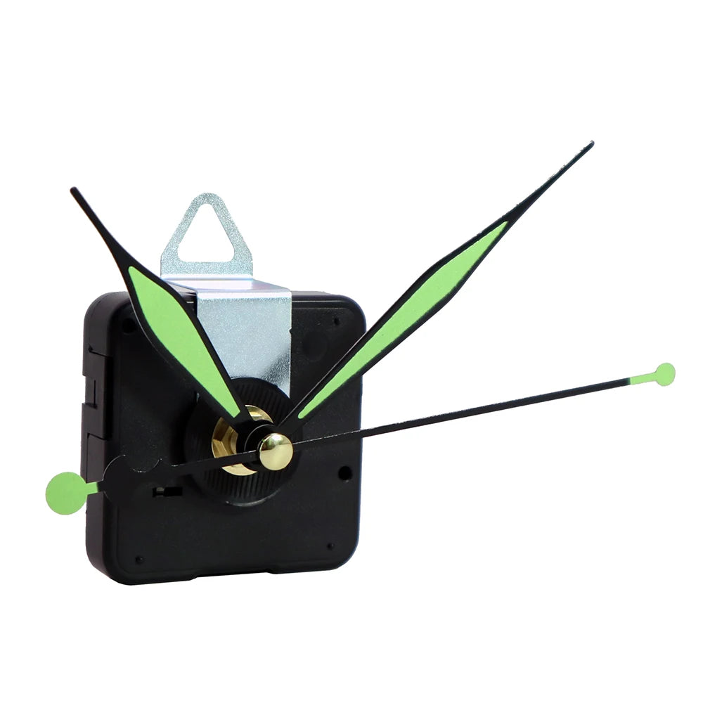 5168 Sweep Clock Movement and Luminous Wall Clock Hands Black Arrows Needles