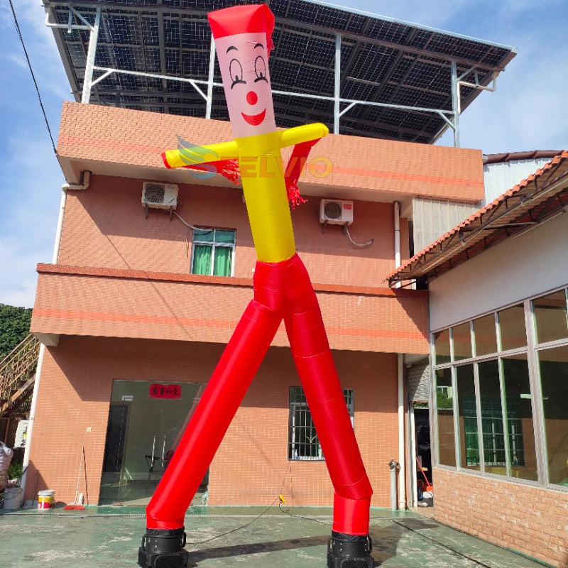 Two Legs Sky Dancer Customized Inflatable Air Dancer Inflatable Air Waving Hand Puppet Cartoon Inflatable Sky Dancer