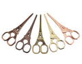 Eiffel Tower Scissors Gold Retro European Straight Blade Craft Scissors Snip Small Sharp Tip for Home Office Holiday Gift