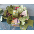 Birthday Explosion Photo Album DIY Exploding Box Card Ideas Kraft Paper UV Coating Embossing Matt Lamination Gift Box