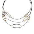 Fashionhome Attractive Simple Women Circle Pendant Necklace