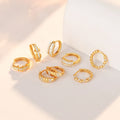 925 Sterling Silver Trendy Earrings Jewelry for Girls Geometric Round square Diamond 18k Gold Plated Hoop Earrings Women
