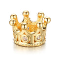 Hanging Cushion Bracelet Accessories Diy Jewelry Micro-inlaid Accessories Crown Jewelry Zircon Necklace Pendant