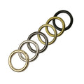Custom Metal Zinc Alloy Handbag Accessories Metal O Ring