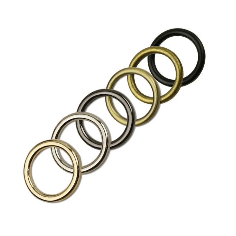 Custom Metal Zinc Alloy Handbag Accessories Metal O Ring