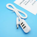 Factory Price 3 USB Extension Cord Splitter for Laptop PC Computer Cable 1.2m Data Charger Phone Hub 3A Adapter