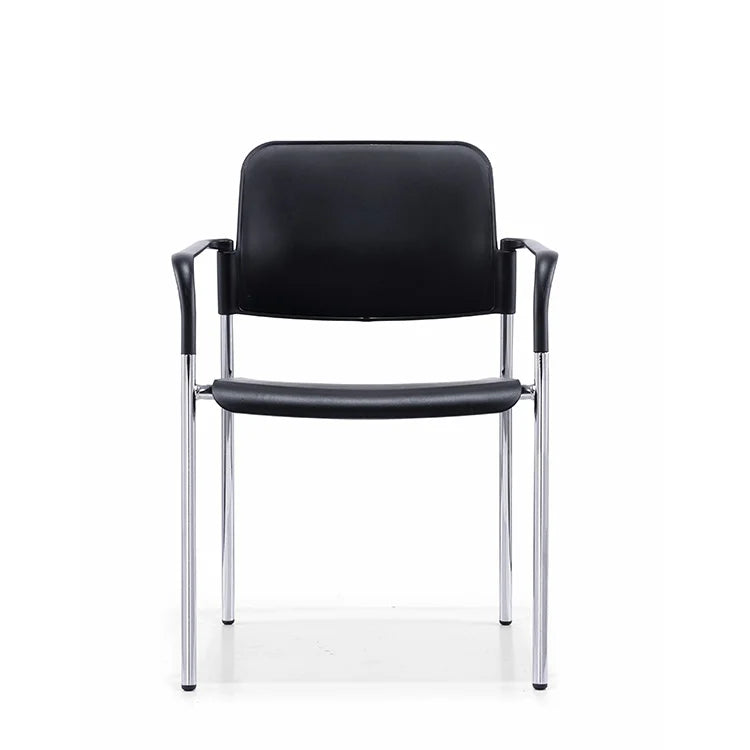 Factory Manufacturer Mid Back Training Chair with PP Back and Seat
