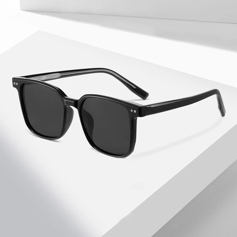 Retro Uv 400 Square Sunglasses Promotion 2025 Shades for Men Custom Logo Polarized Driving Glasses Tr90 Sunglasses