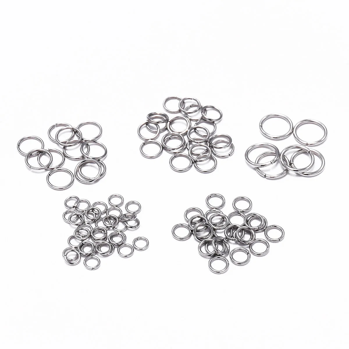 1000 Pcs/1 Bag Price Jump Ring Stainless Steel Jewelry Findings Jump Open Ring3-15 MmWHOLESALE BULK DIY Accessories