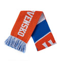 Oem Customized Winter Thickened Cotton Warm Knitted Scarf Jacquard European and American Style Knitted Scarf