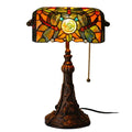 Glass Table Lamp Antique Fancy Stained Luxury Bedside Unique Lampada Restaurant Shade European Style Hotel Tiffany Lamps